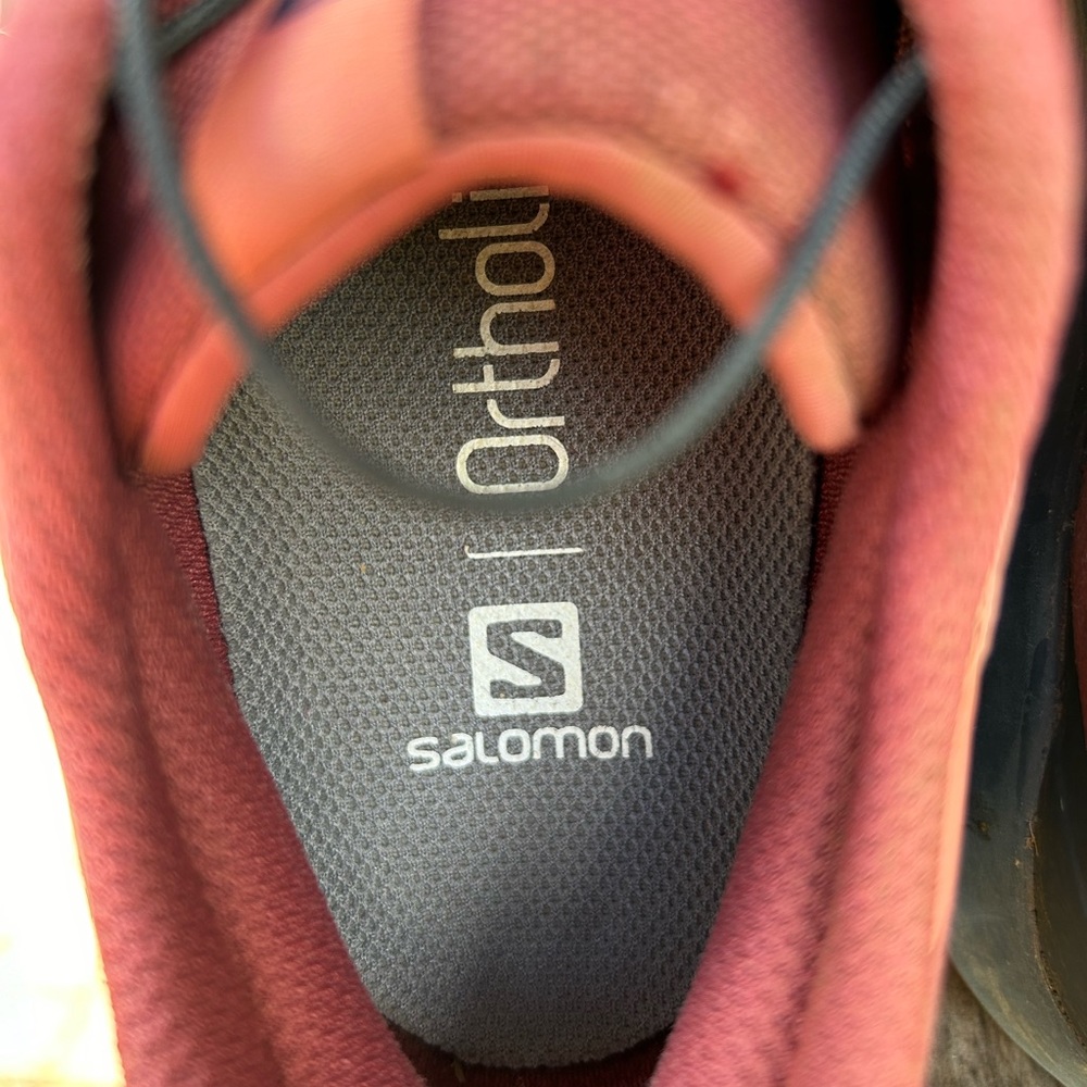 Salomon sensiFit sneakers contagious adjustable lace up cord. Ortholite Sz 7.5 - Picture 3 of 11